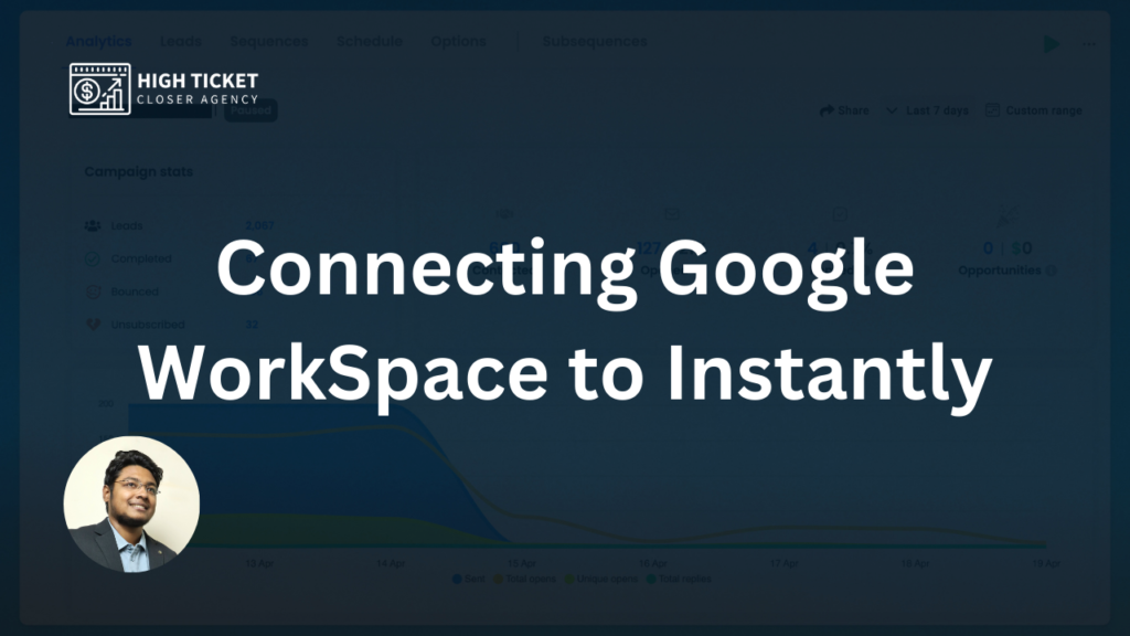 Connecting Google WorkspaceGsuite accounts to Instantly