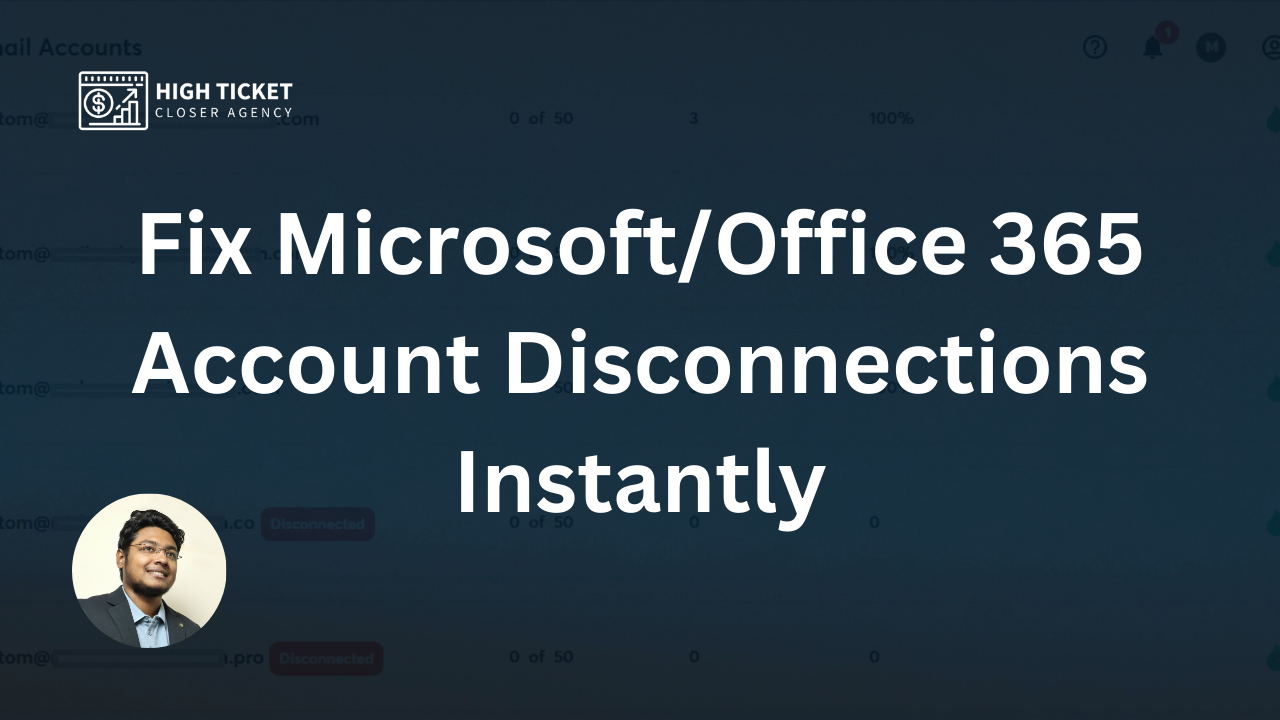 Fix MicrosoftOffice 365 Account Disconnections Instantly