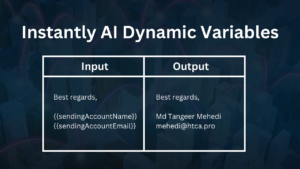 Instantly AI default Variables