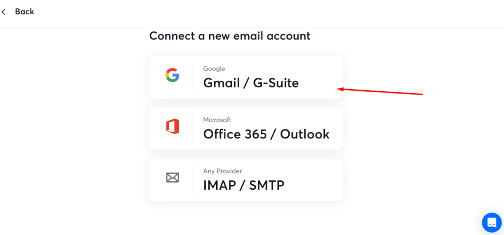 How To Connect Google/Gsuite Accounts to Instantly