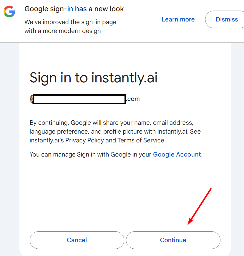 How To Connect Google Workspace To instantly.ai