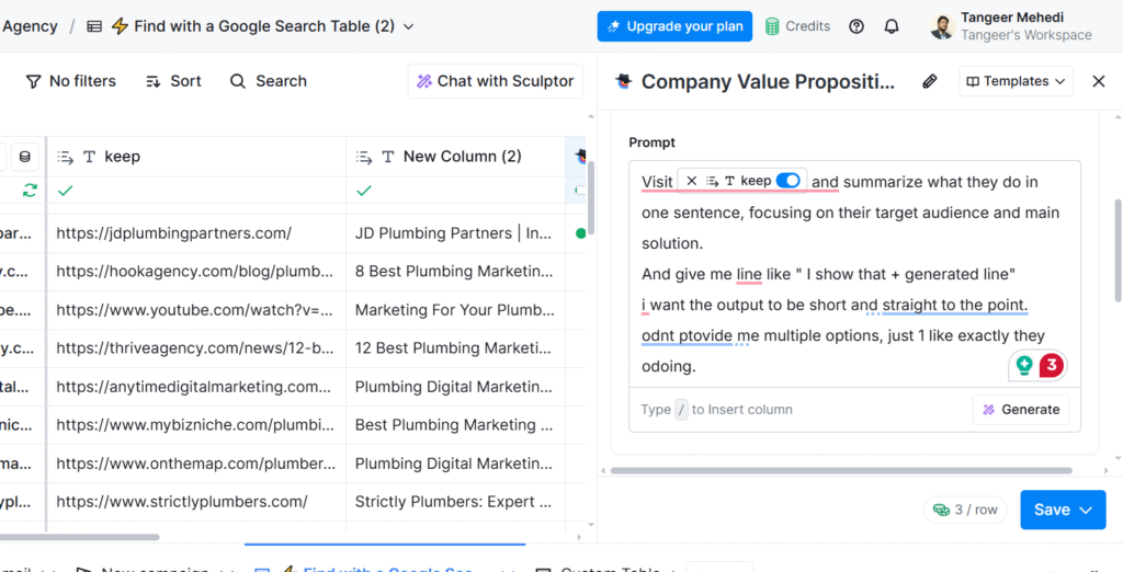 Cold Email Copywriting using clay ai